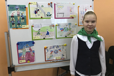 «Спорт и ДРОЗД». Творческий конкурс с таким названием завершился в 29 школе Череповца., фото №2
